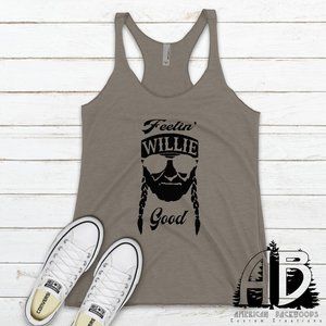 Feeling Willie Good Racerback Tank top